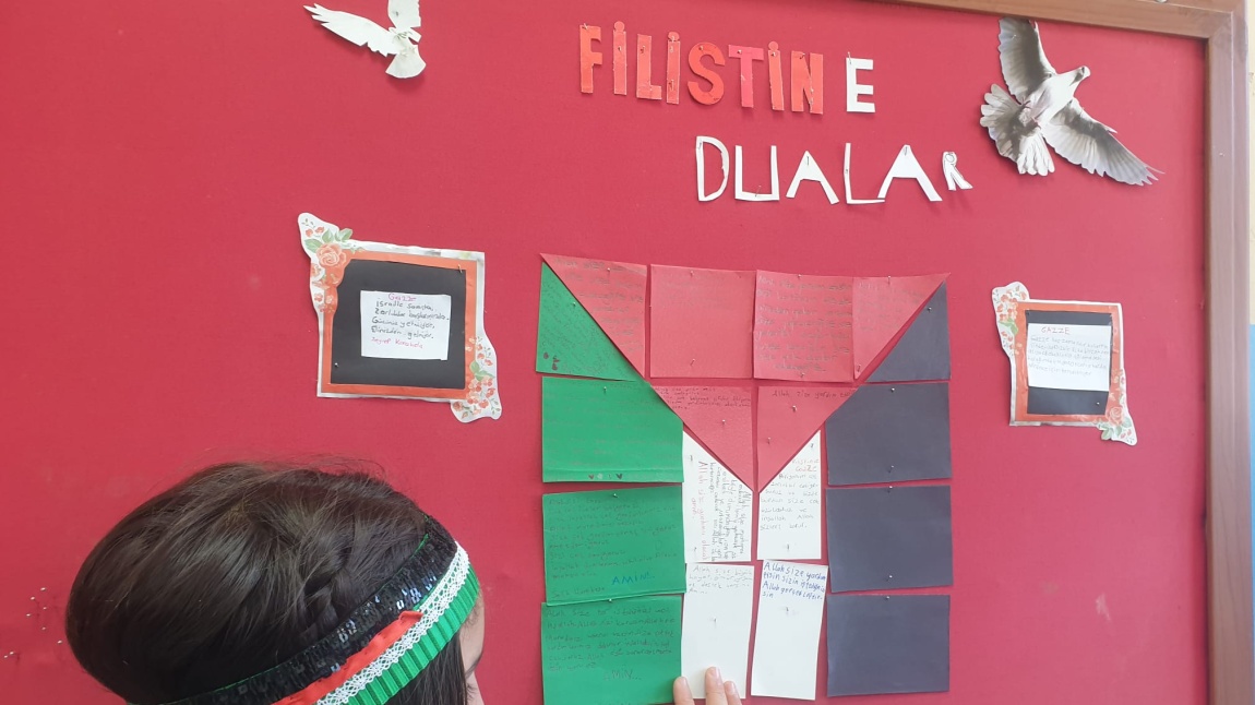Okulumuzda Filistin Farkındalık Etkinliği Kapsamında Çalışmalar Yapıldı